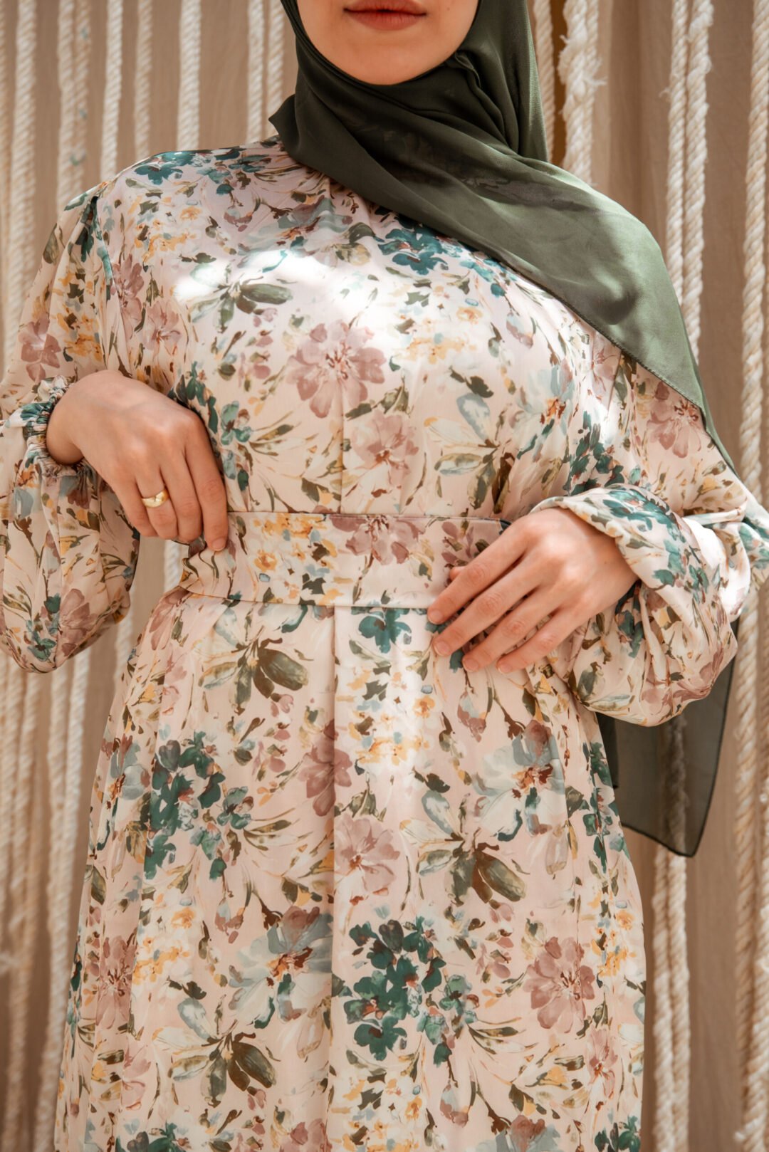 Summer floral dress - Image 6