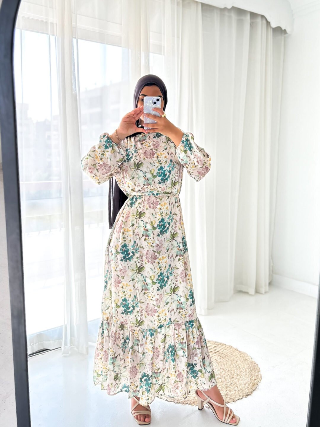 Summer floral dress