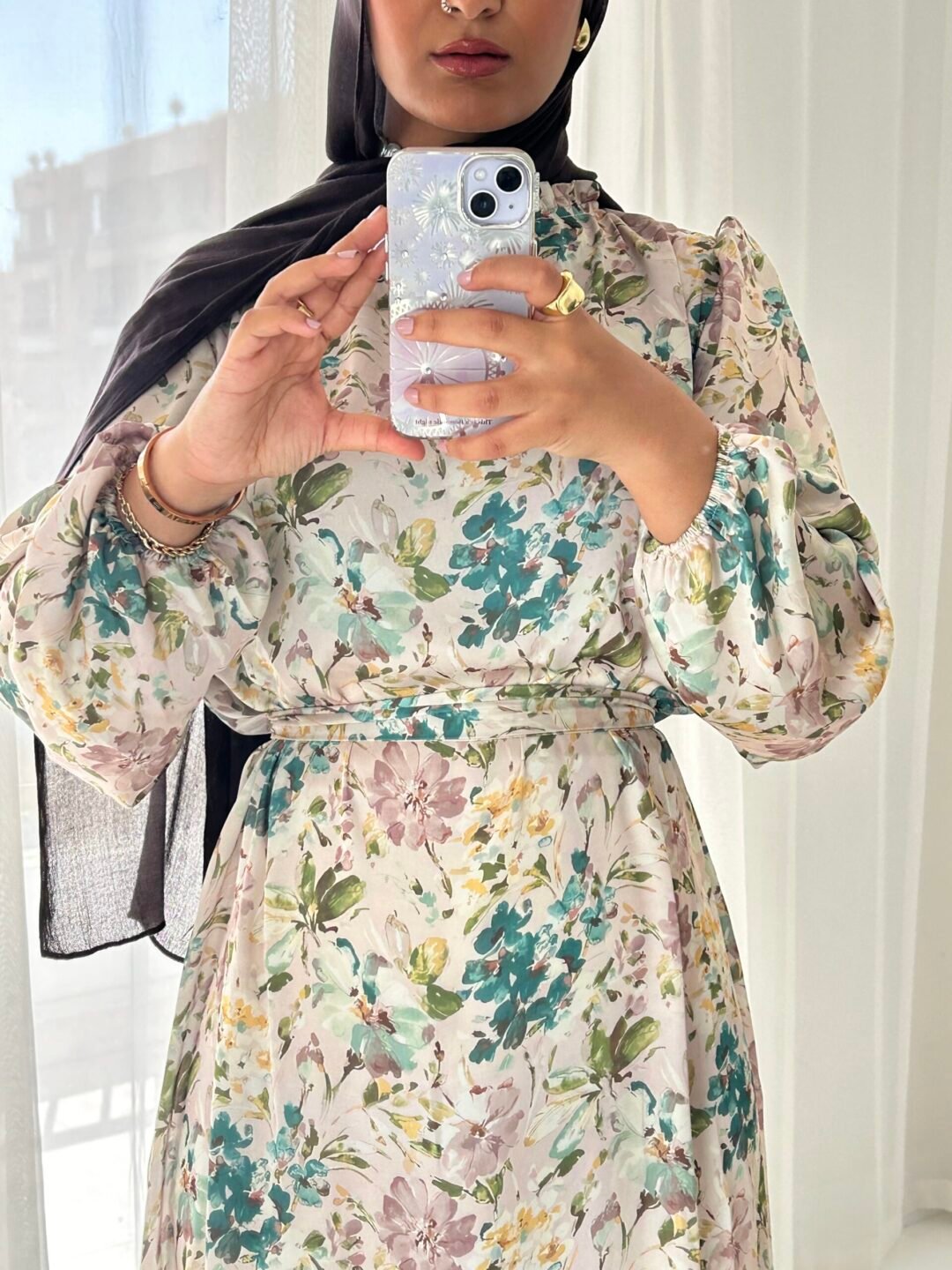 Summer floral dress - Image 3