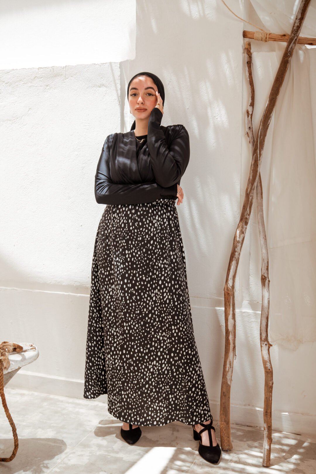 Black&white skirt - Image 8