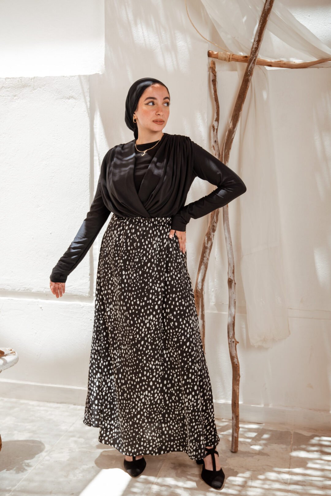 Black&white skirt - Image 7